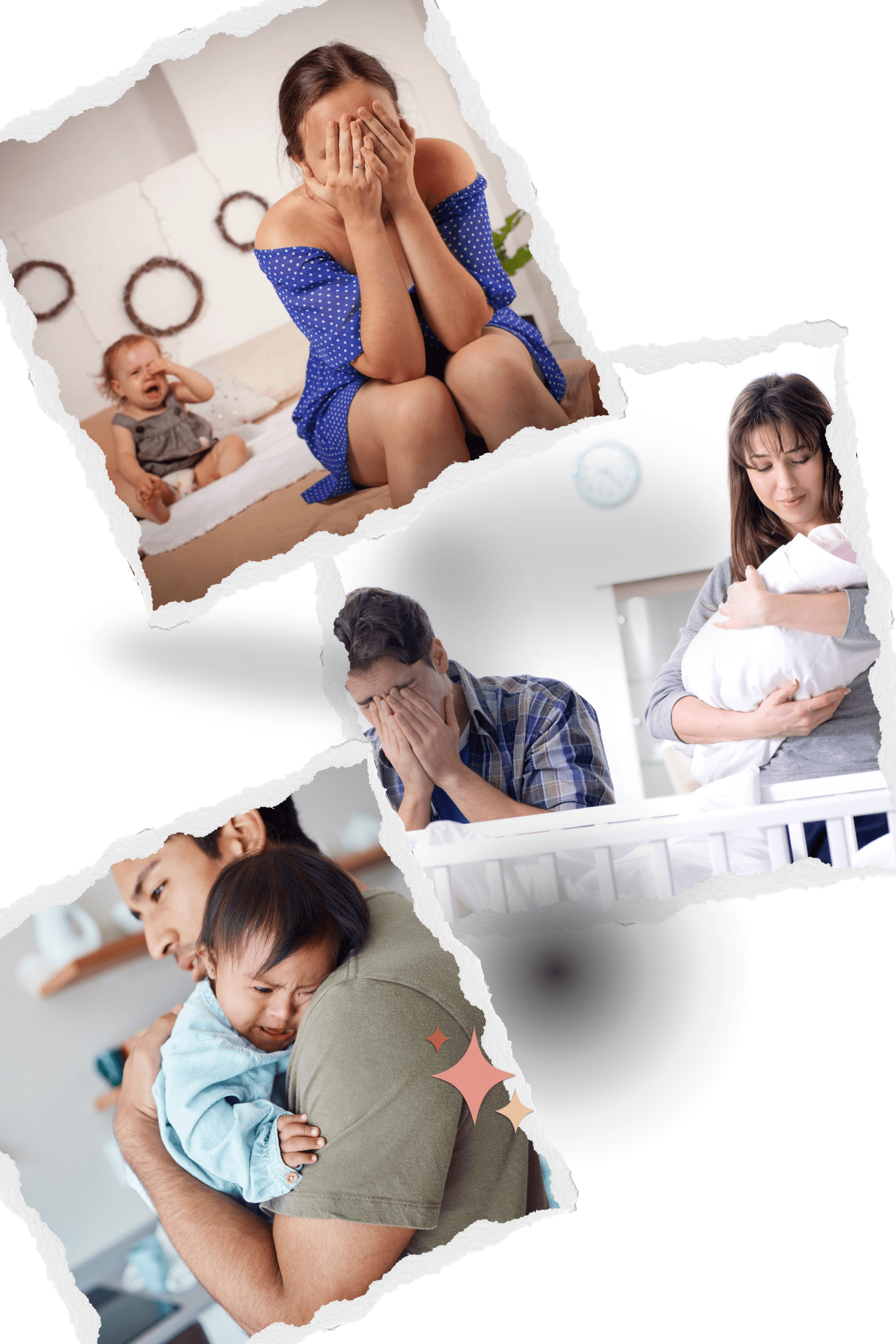 Papa, maman baby blues apres accouchement, naissance bebe